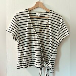 Madewell x TeXTURE & THREAD striped top
